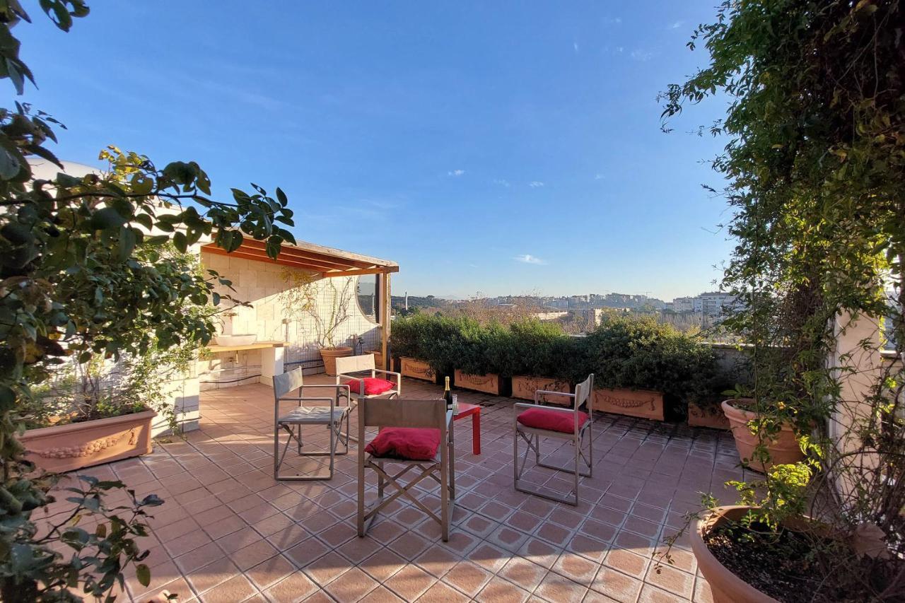 Beautiful Loft In Ponte Milvio With Terrace Apartment Rome Exterior photo