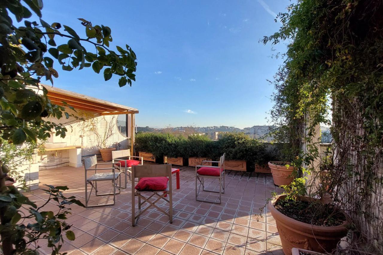 Beautiful Loft In Ponte Milvio With Terrace Apartment Rome Exterior photo
