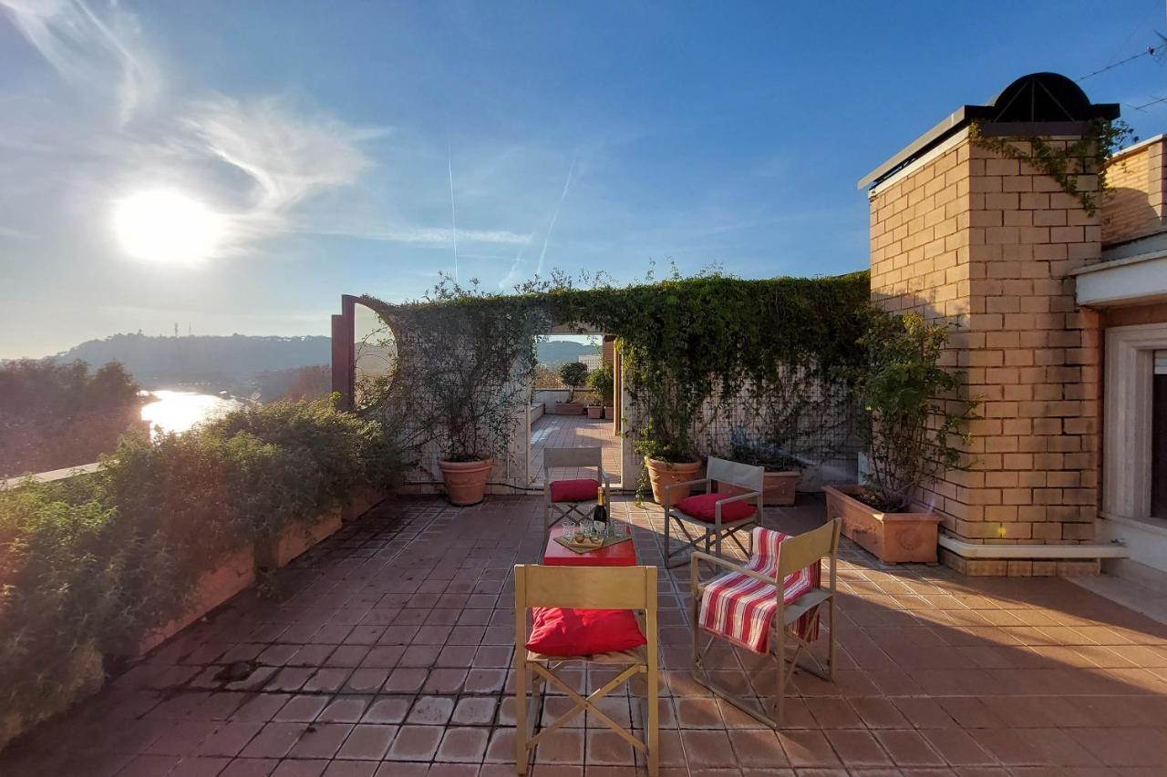 Beautiful Loft In Ponte Milvio With Terrace Apartment Rome Exterior photo