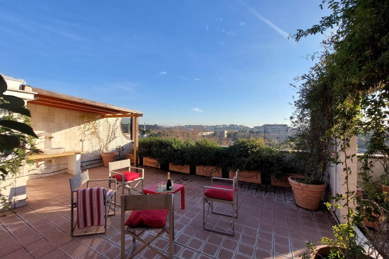 Beautiful Loft In Ponte Milvio With Terrace Apartment Rome Exterior photo
